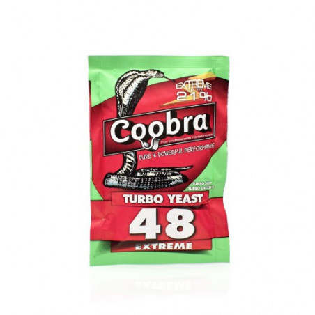 DROŻDŻE COOBRA TURBO T48 EXTREME 21%