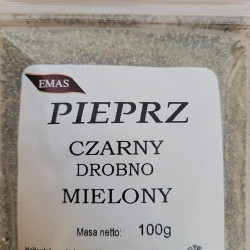 PIEPRZ CZARNY MIELONY 100G