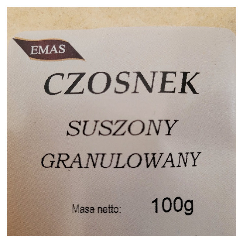 CZOSNEK GRANULOWANY 100G