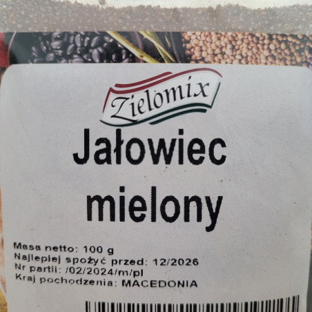 JAŁOWIEC MIELONY 100G