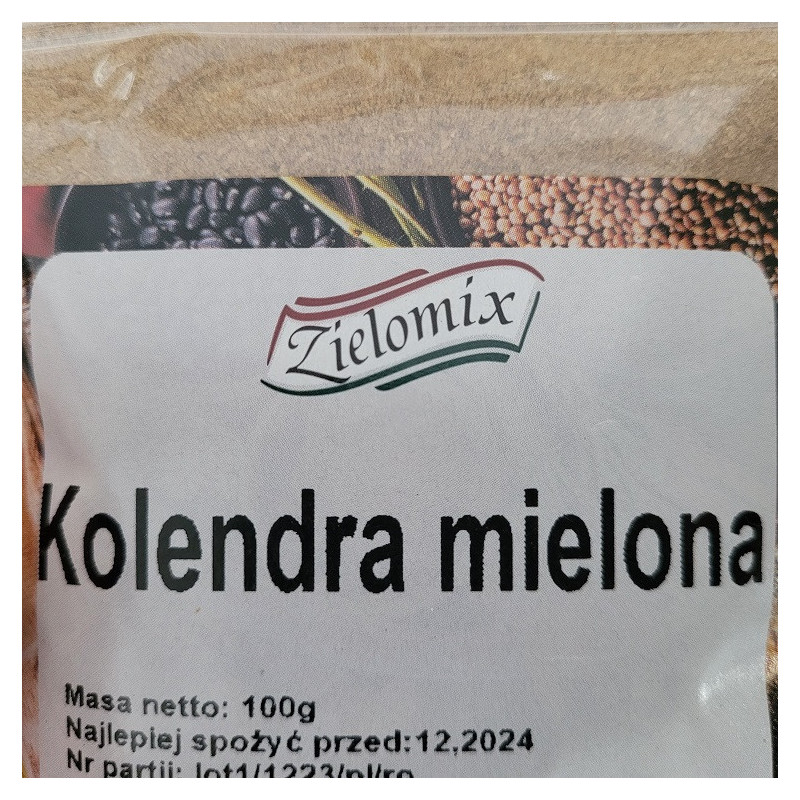 KOLENDRA MIELONA 100G