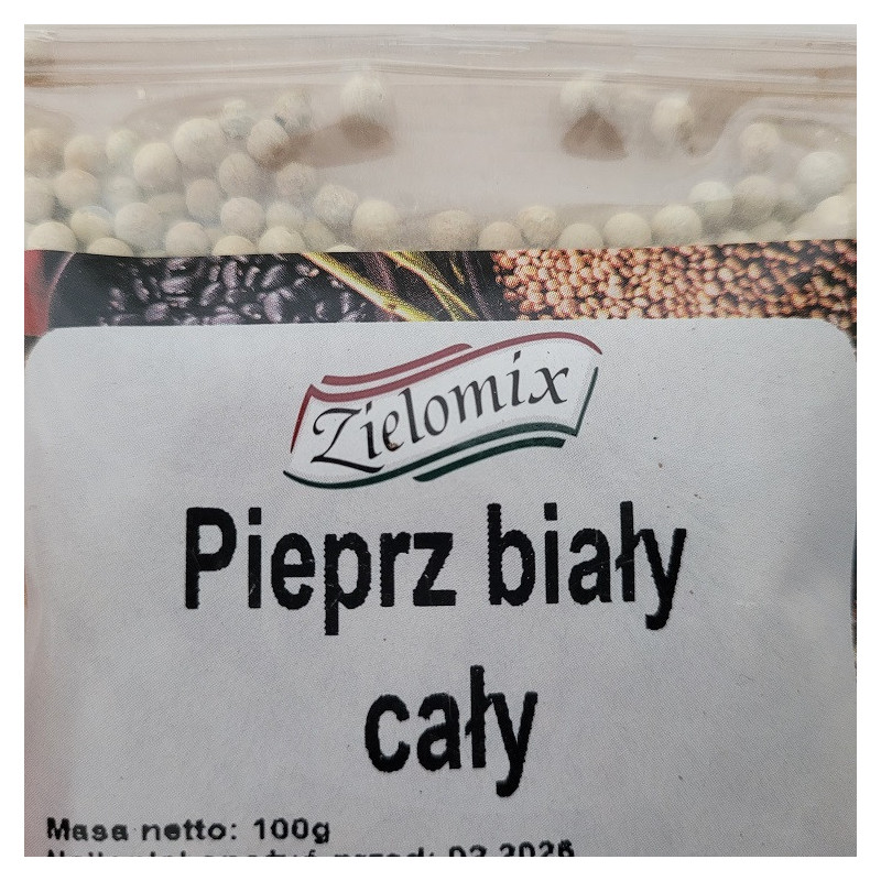 PIEPRZ BIAŁY CAŁY 100G