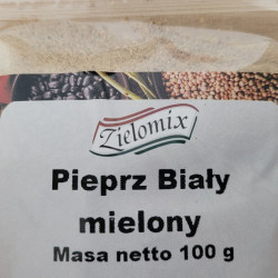 PIEPRZ BIAŁY MIELONY100G