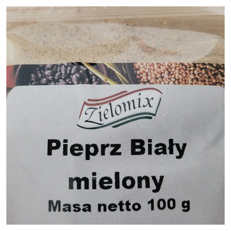 PIEPRZ BIAŁY MIELONY100G