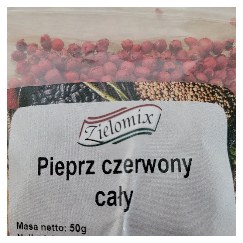 PIEPRZ CZERWONY CAŁY 50G