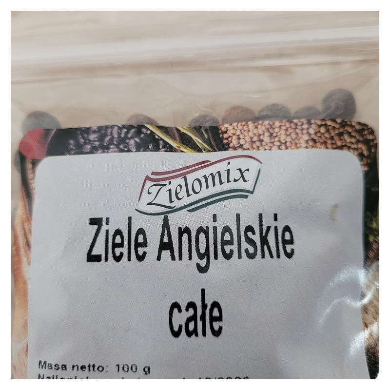 ZIELE ANGIELSKIE CAŁE 100G