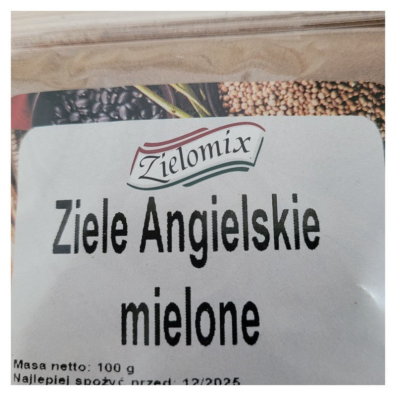 ZIELE ANGIELSKIE MIELONE 100G