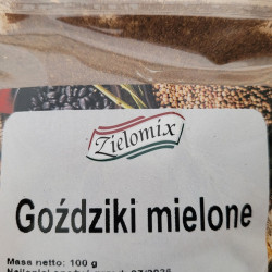 GOŹDZIKI MIELONE 100G