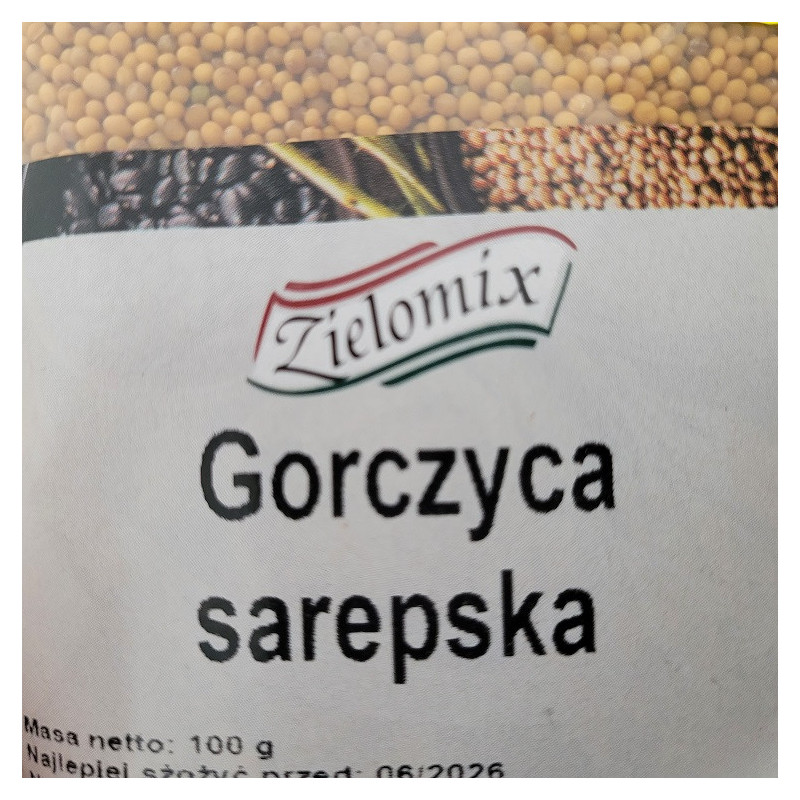 GORCZYCA SAREPSKA CAŁA 100G