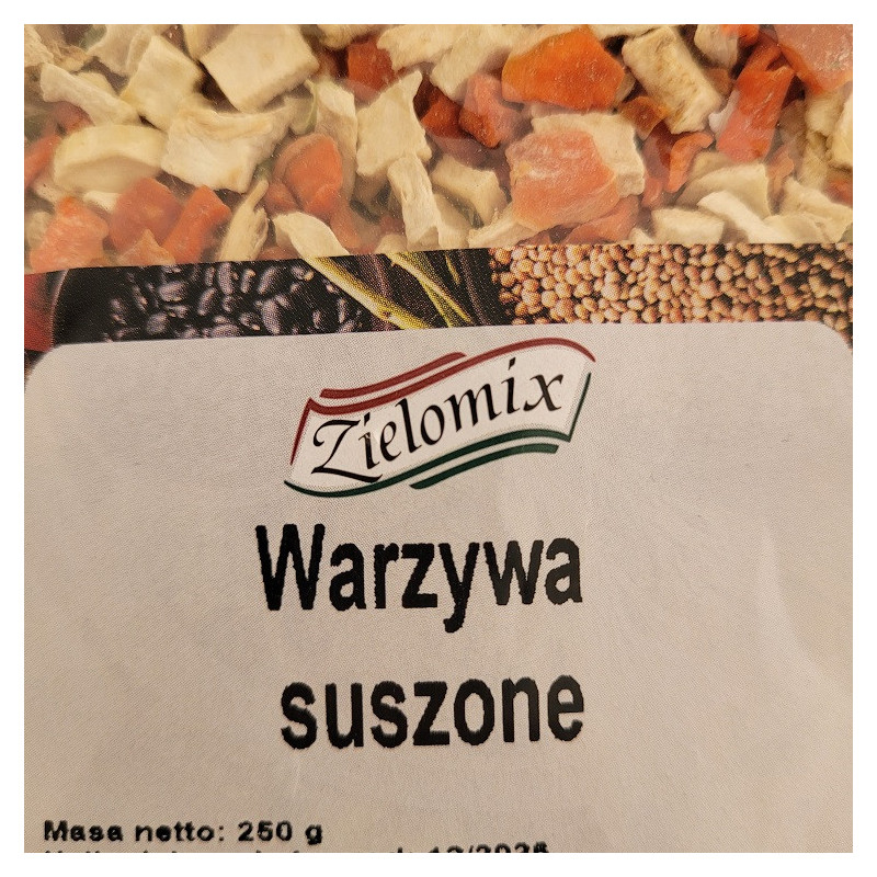 WŁOSZCZYZNA SUSZONA 250G