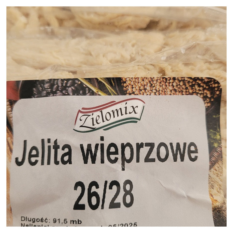 JELITA WIEPRZOWE 26/28 91,5MB DŁUGIE ODCINKI