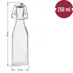 BUTELKA Z ZAMKIEM 250ML