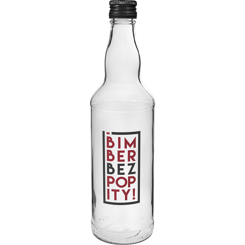 BUTELKA 500ML BIMBER BEZ POPITY