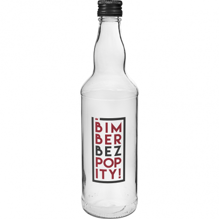 BUTELKA 500ML BIMBER BEZ POPITY