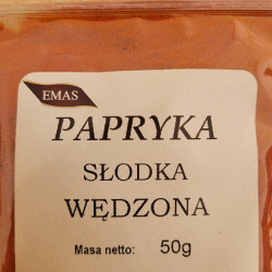 PAPRYKA MIELONA SŁODKA WĘDZONA 50G