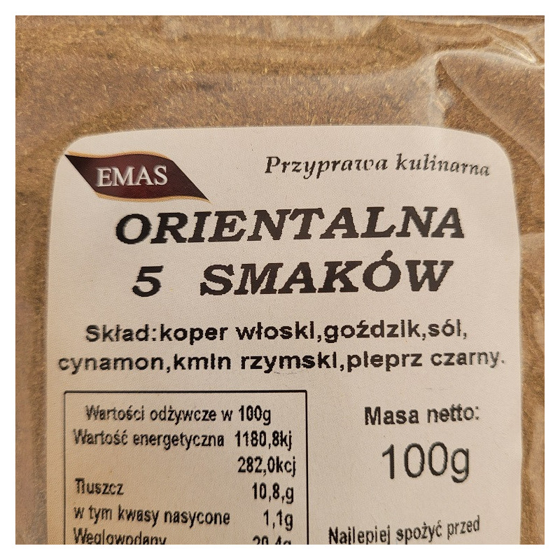 ORIENTALNA 5 SMAKÓW 100G