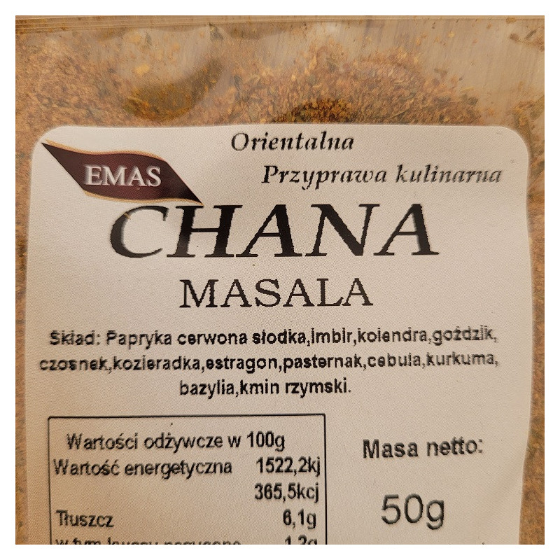 CHANA MASALA 50G