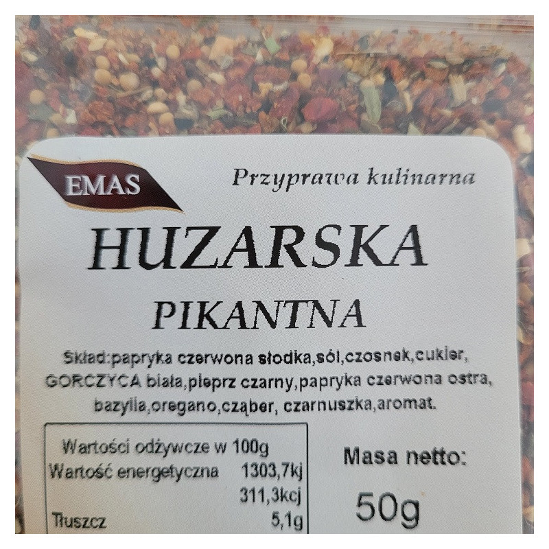 HUZARSKA PIKANTNA 50G