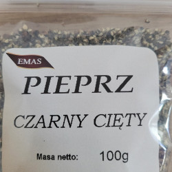 PIEPRZ CZARNY CIĘTY 100G