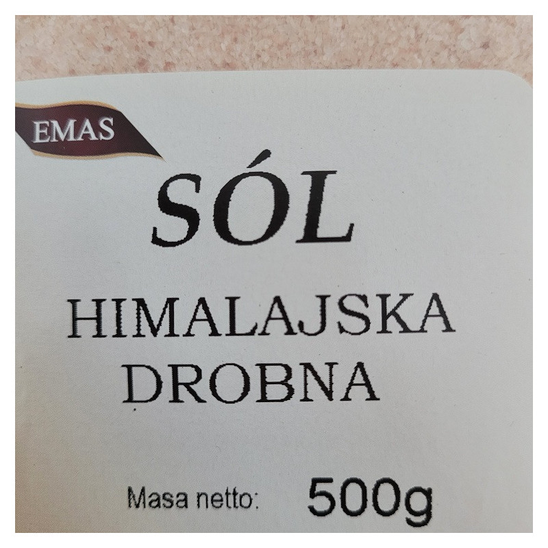 SÓL HIMALAJSKA DROBNA 500G