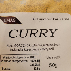 CURRY 50G