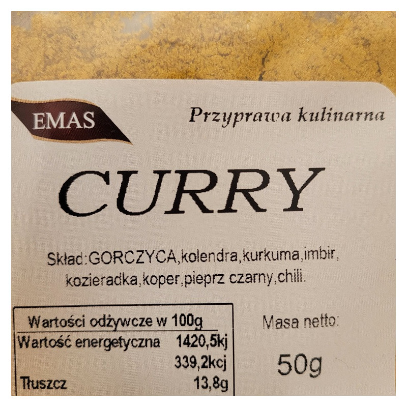 CURRY 50G