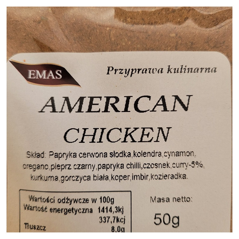 AMERICAN CHICKEN 50G