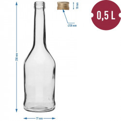 BUTELKA 500ML NAPOLEON