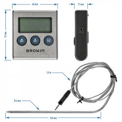 ELEKTRONICZNY TERMOMETR DO ŻYWNOŚCI 0-250C