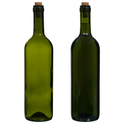 BUTELKA NA WINO 750ML OLIWKOWA