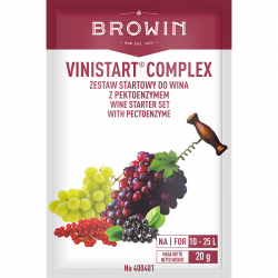 DROŻDŻE Z POŻYWKA VINISTART COMPLEX 20G