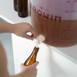 KRAN DO POJEMNIKA FERMENTACYJNEGO - OBROTOWY V2